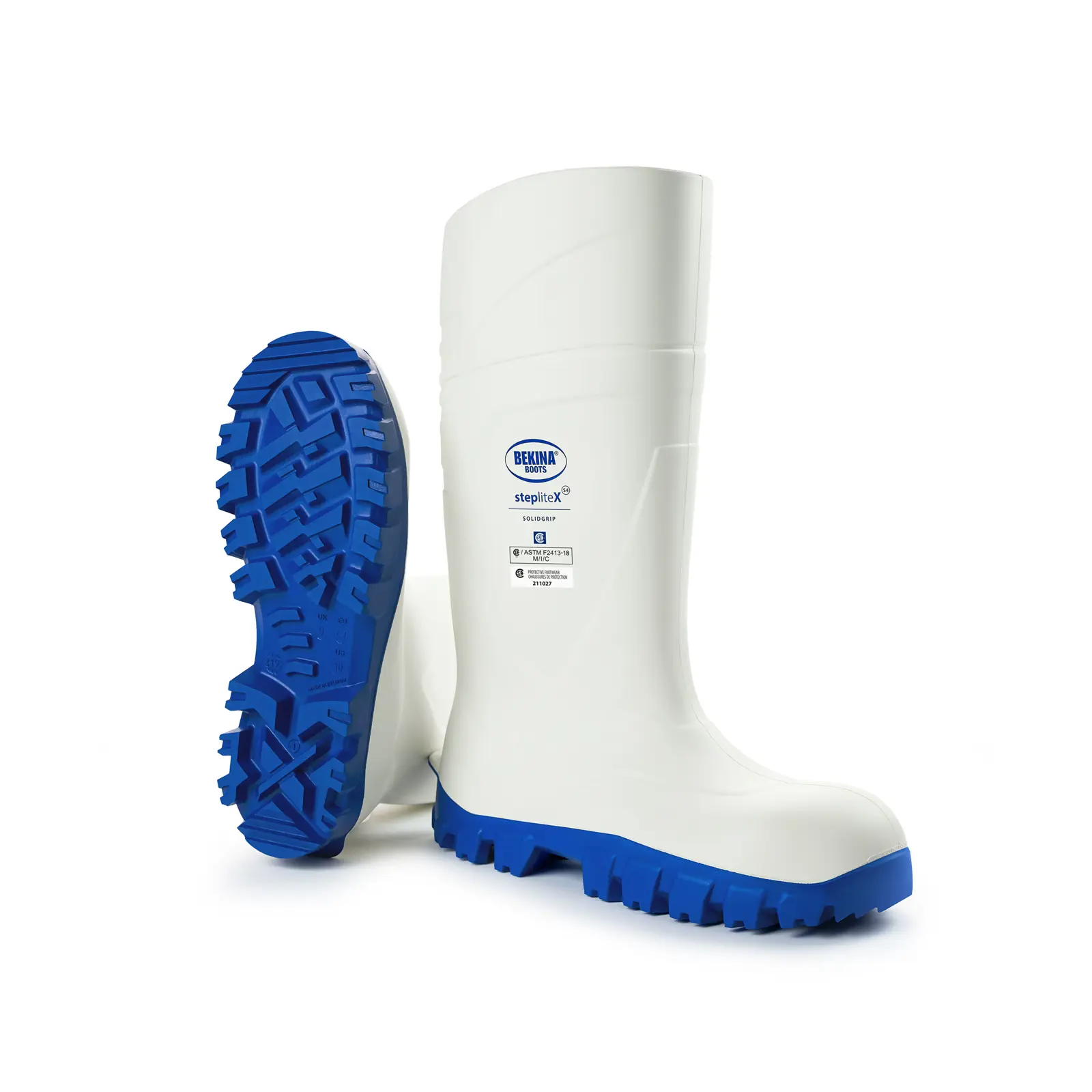 NEW BEKINA ‘STEPLITE X’ Steeltoe| Workboots| Waterproof | $88 StepliteX SolidGrip, non-metallic toe cap and midsole (S5  main image 4